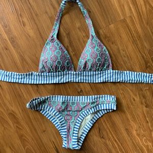 Onda De Mar embellished bikini